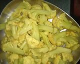 காலிஃப்ளவர் பச்சை பட்டாணி மசாலா(cauliflower green peas masala)👌👌 ரெசிபி ஸ்டேப் 9 புகைப்படம்