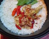 Foto langkah ke 2 dari resep Nasi liwet santan magic com.