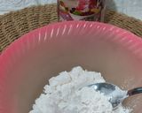 Gambar langkah 2 resipi Puding Buah-Buahan Sos Kacang Merah.