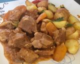 Vörösboros sertésragu recept fázis 4 fotója