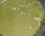Foto del paso 4 de la receta: Anguriñas en pil pil de bacalao y garbanzos con calabacín