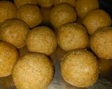 A picture of step 9 of Oats and Fox Nuts Laddus (Energy Balls).