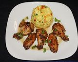 Foto del paso 6 de la receta: Alitas de pollo asadas al orégano
