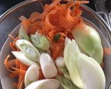 Hình bước làm 1 của món Phở chay