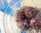 Foto del paso 2 de la receta Bolitas energéticas de chocolate, avena y semillas de cáñamo con toque de Agua de Mar