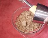 A picture of step 3 of Moong fali Til Ladoo.