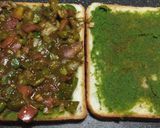 A picture of step 3 of Sandwich pizza.