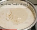 A picture of step 3 of Choco bread kheer.