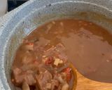 A picture of step 7 of Beef cubes and rice.