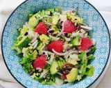 A picture of step 5 of Fennel, Pink Grapefruit, and Avocado Salad.
