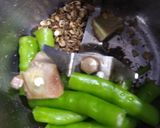A picture of step 1 of Methi na Gota.
