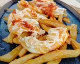 Foto del paso 7 de la receta: Huevos rotos con sobrasada y miel