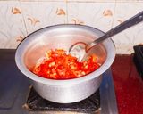 A picture of step 3 of "Egg and Vegetables Pasta"#Boxweek2.