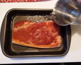 Sertéslapocka komótosan sütve recept fázis 4 fotója