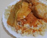 صورة لخطوة 2 من وصفة معكرونه بصلصه الطماطم