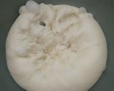 Foto langkah ke 3 dari resep Roti Tawar Kismis (Eggless).