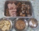 Foto langkah ke 1 dari resep Haisom mun with jamur (Braised seacucumber with mushroom).