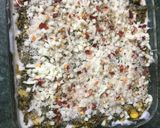 A picture of step 6 of Tri colour bread lasagne.