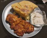 A picture of step 4 of Home made chicken panne.