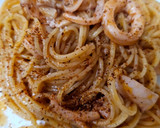 Foto del paso 6 de la receta: Espagueti con sepia, calamar y ajo