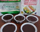 Foto langkah ke 4 dari resep Bolu Kukus Coklat Gluten Free (Eggless).