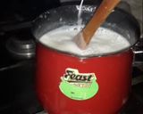A picture of step 4 of Matka Kulfi #foodiesandfriends.