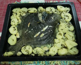 Foto del paso 4 de la receta: Rodaballo al horno con patatas
