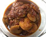 Foto langkah ke 3 dari resep Semur Jengkol sederhana.