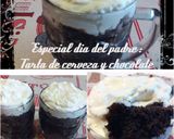Foto del paso 6 de la receta Tarta de cerveza y chocolate. Especial dia del padre