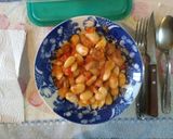 Foto del paso 3 de la receta: Guiso de porotos pallares (los blancos grandes)