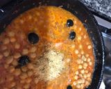 Foto del paso 6 de la receta: Tentáculos de calamar asados, con garbanzos en salsa romesco
