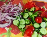 Foto del paso 1 de la receta: Ensalada Griega Con Salsa Tzatziki 🥗
