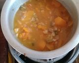 A picture of step 14 of #teamcontest#team sugarnspice#cream of butternut soup#indianfood.