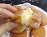 Hình bước làm 3 của món Bánh donut kem custard