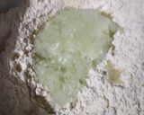 A picture of step 1 of LaukiMasalaPuri(gourd).