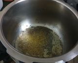 A picture of step 1 of Mogardaal spicy khichdi.