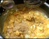 A picture of step 4 of Mutton chukka.