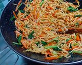 Foto langkah ke 3 dari resep Mie tek tek.