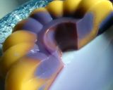 Foto langkah ke 4 dari resep Puding kombinasi 2 rasa labu vs ubi ungu.