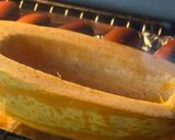 Hình bước làm 1 của món Bí Sợi Mì Nướng Phô Mai Kèm Jambon Serrano