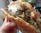 Foto del paso 12 de la receta: Arepa rellena de "carne bbq" y queso...🍘🧀🍘🧀😜😛😝