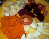 Foto del paso 3 de la receta: Ensalada Multicolor con Pollo o Carne Grillada