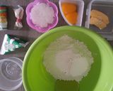 Foto langkah ke 1 dari resep 68. Donat Pandan Lembut.