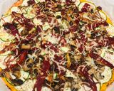 Foto del paso 5 de la receta Pizza con base de calabaza (sin harina)