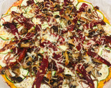 Foto del paso 5 de la receta: Pizza con base de calabaza (sin harina)