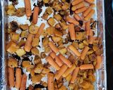 A picture of step 1 of Lionhouse butternut squash soup.