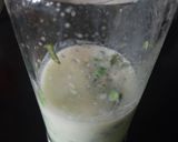 A picture of step 2 of Paan mojito shots.