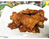 รูปขั้นตอนการทำที่ 5 ของ 🐷หมูสามชั้น​ทอดน้ำปลาThai deep fried pork belly with fish sauce