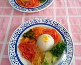 Foto del paso 6 de la receta: Ensalada caliente de vegetales, con timbal de arroz