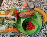Foto del paso 1 de la receta: Almuerzo saludable 😋😜